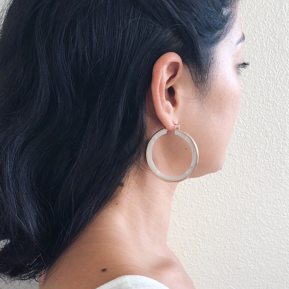 JACKIE O Hoops - TORTOISE - Picture 3 of 4